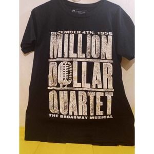 Preowned "Million Dollar Quartet -The Broadway Musical"  T Shirt- Size Medium